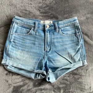 Abercrombie high waisted shorts